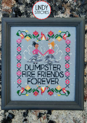 Dumpster Fire Friends Forever